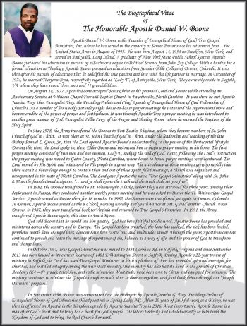 Our Pastor | True Gospel Ministries